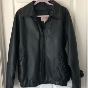 Mens’ St John’s Bay 100% Leather Jacket